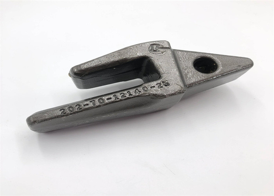 PC100-25 Opening Komatsu Bucket Teeth And Adapters 202-70-12140-25