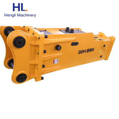 RM140 μίνι τοπ τύπος εκσκαφέων στη σμίλη 135mm υδραυλικός οδικός πέτρινος διακόπτης βράχου σφυριών