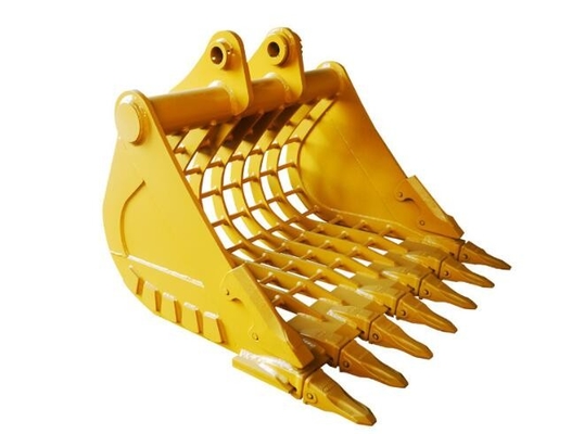 Q355B Q345B Excavator Digging Bucket For Mining Work SK60 SK75 SK130 SK140 SK200