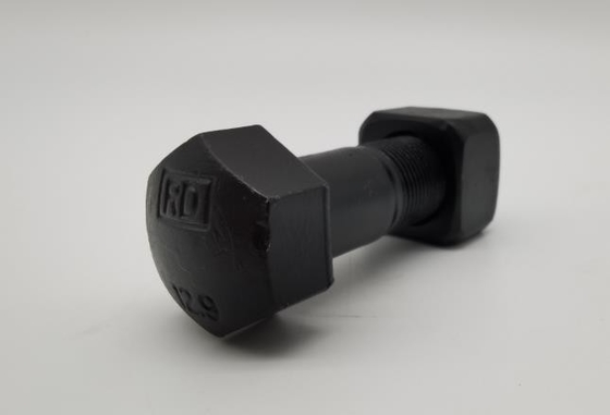 Kobelco Excavator Track Shoe Bolt And Nut DIN608 DIN605 22x65 19x55 18x56