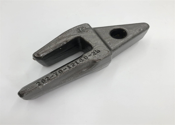 PC100-25 Opening Komatsu Bucket Teeth And Adapters 202-70-12140-25