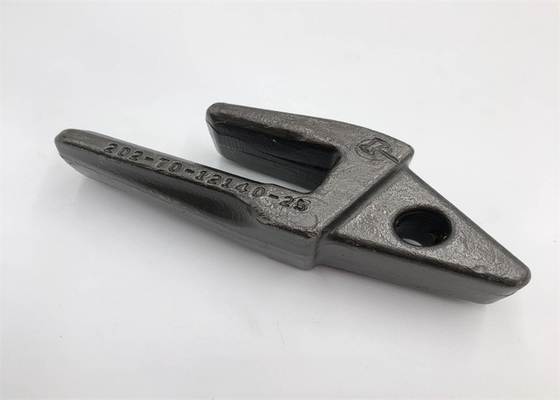 PC100-25 Opening Komatsu Bucket Teeth And Adapters 202-70-12140-25