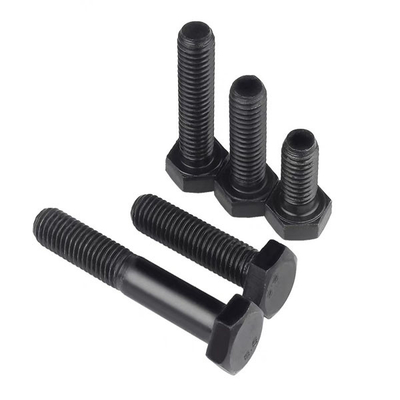 Carbon Steel Hexagon Head Excavator Track Bolts And Nuts