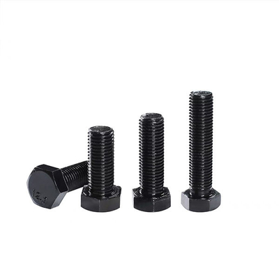 Carbon Steel Hexagon Head Excavator Track Bolts And Nuts