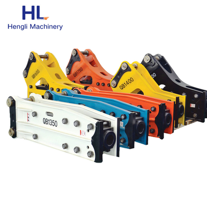 HL125 ανθεκτικά ανταλλακτικά μεταλλείας ζωής όλος σειράς εκσκαφέων ο βαρέων καθηκόντων συγκεκριμένος βράχου διακόπτης σφυριών πετρών υδραυλικός